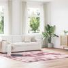 VidaXL Shaggy Rug with Long Pile Powder Pink 240x240 Cm Polyester, Rug, Bedroom Rug, Modern Rug, Living Room Rug, 4102889