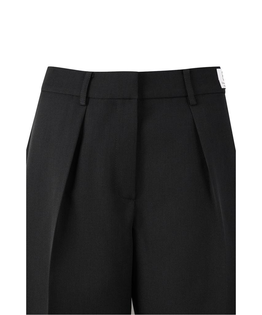 RECODE Back Raw Edge Bermuda Shorts Rqpaa26546Bkx