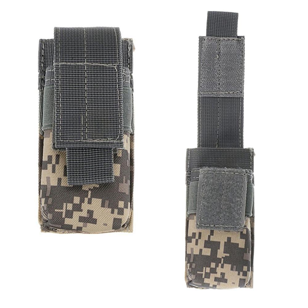 Тактическая сумка-подсумок из нейлона 600D для охоты, походов, кемпинга, фонарика, держателя ножа, мужская поясная сумка-кобура.