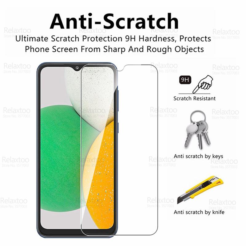 Protective Glass For Samsung Galaxy A03 Core / A03 Tempered Glass A03Core SM-A032F, SM-A032F/DS HD Screen Protector Guard Film
