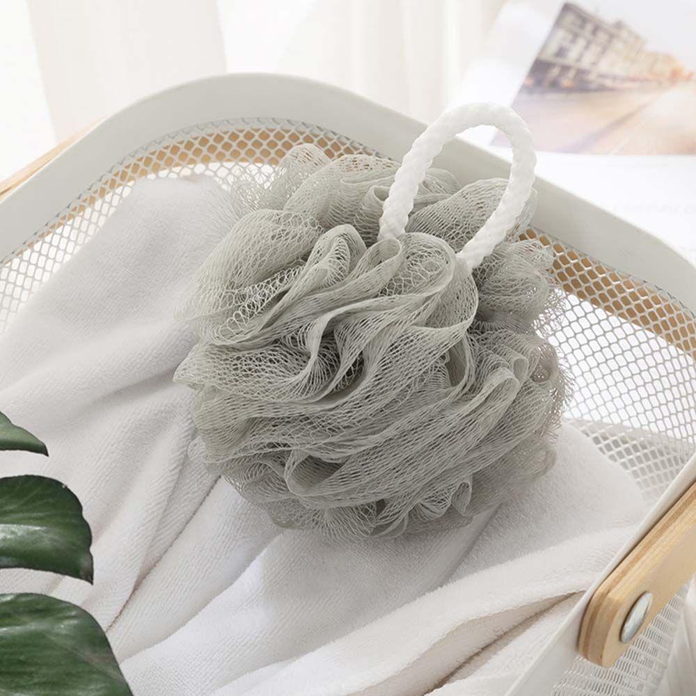 Equipment Back Scrubber Simple Design Wash Body Bath Flower Bath Ball Shower Brush Mesh Sponge