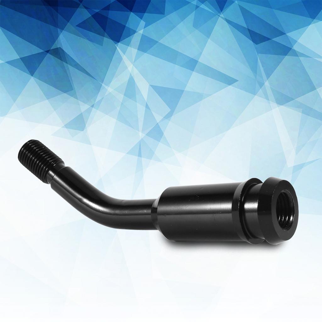 5 Inch Straight Car Knob Extension, Black Aluminum Alloy NaMachined Gr Lev  Extension for T4 1990-2003