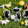 45 Pcs Black Cat Theme Stickers Decoration Kawaii Cute Cats Stickers Self-adhesive Scrapbooking Stickers For Laptop Planners