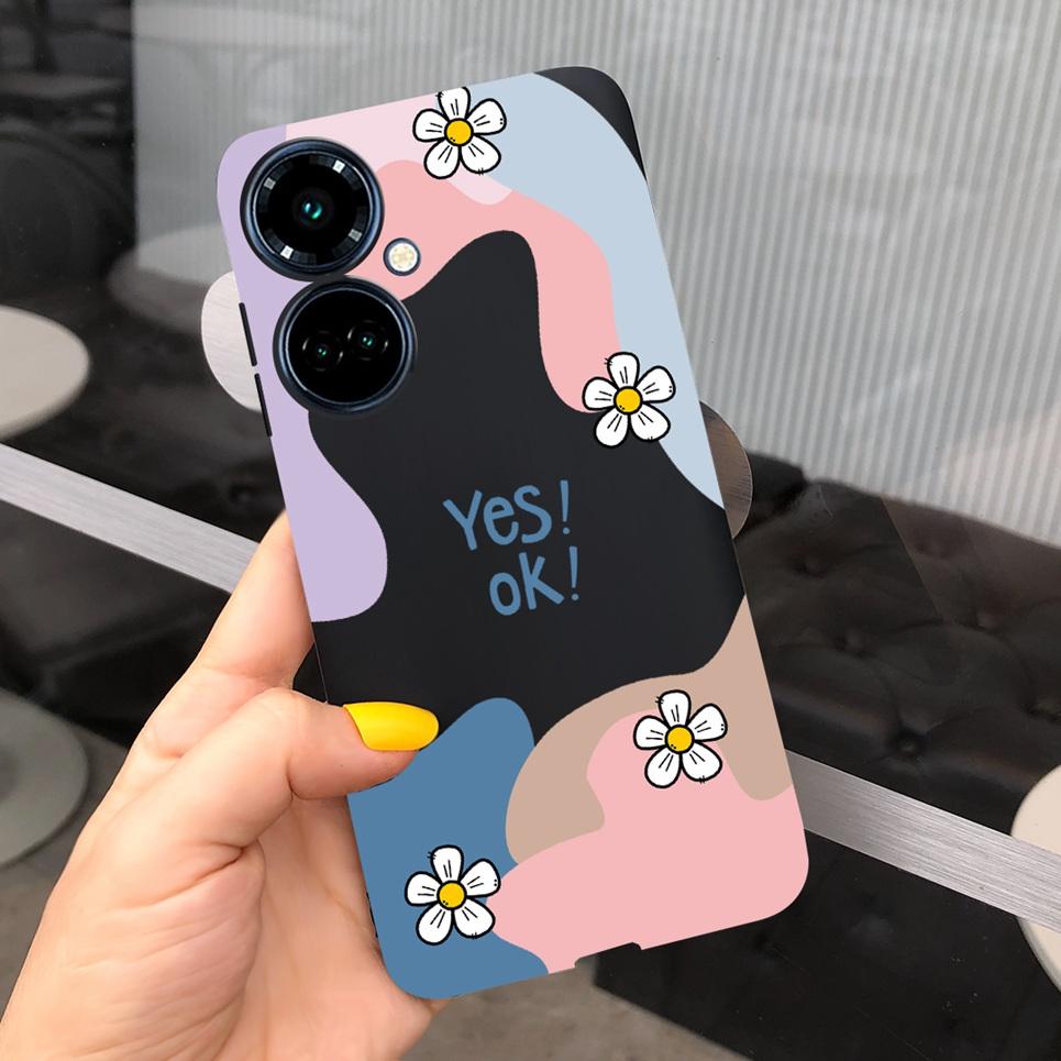For TECNO Camon 19 Neo Case Cartoon Boy Child Fashion Phone Case Back Cover For Tecno Camon 19 Pro Camon19 Matte Soft Bumper Bag