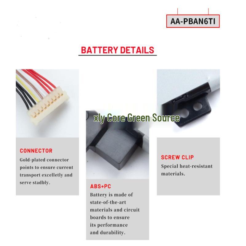 Совместимая батарея для Samsung AA-PBAN6TI PBAN6TI BA83-02026A HQ8X13LB02AD