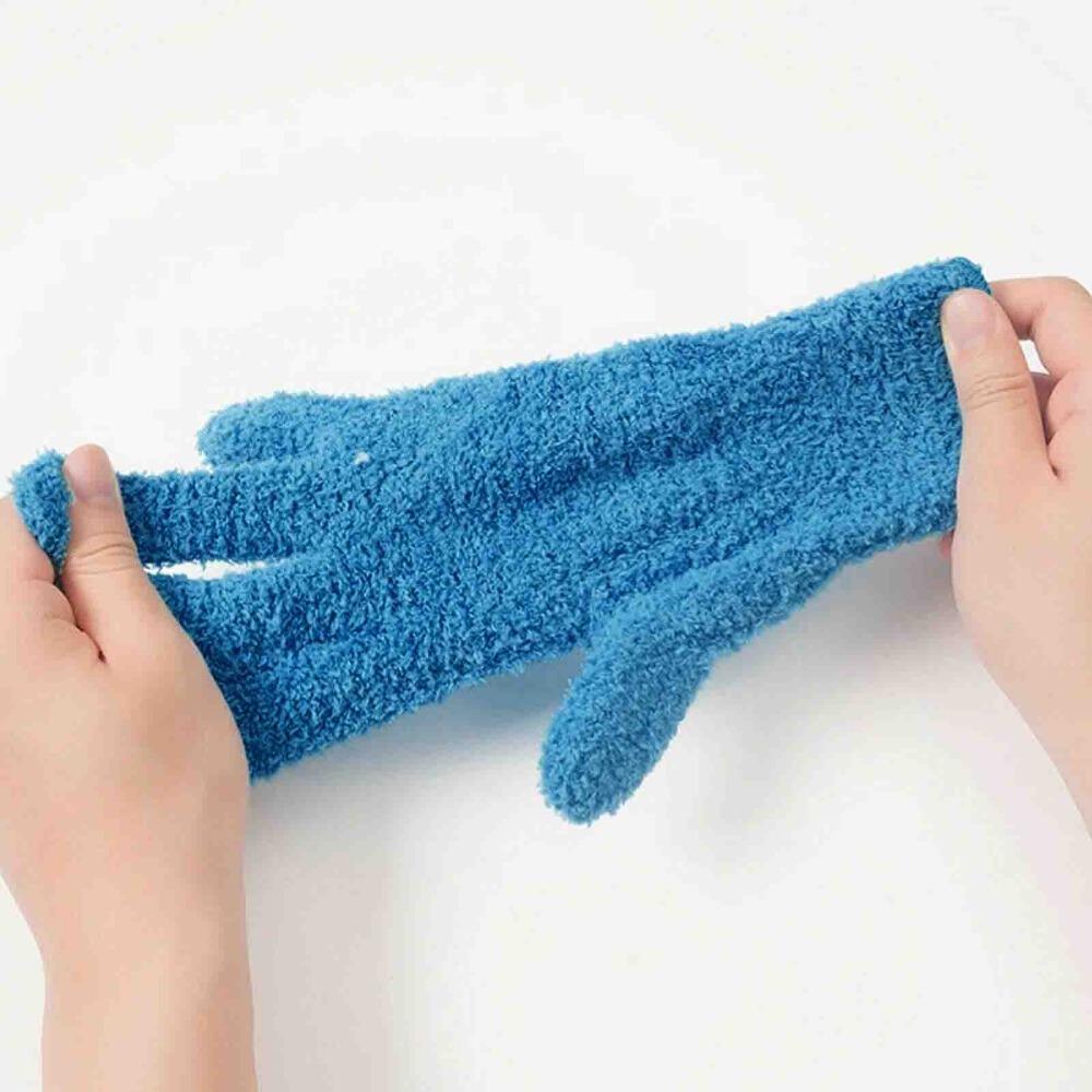 1 Pair Household Microfiber Car Care Coral Fleece Removal Cleaner Dust Remover Cleaning Glove