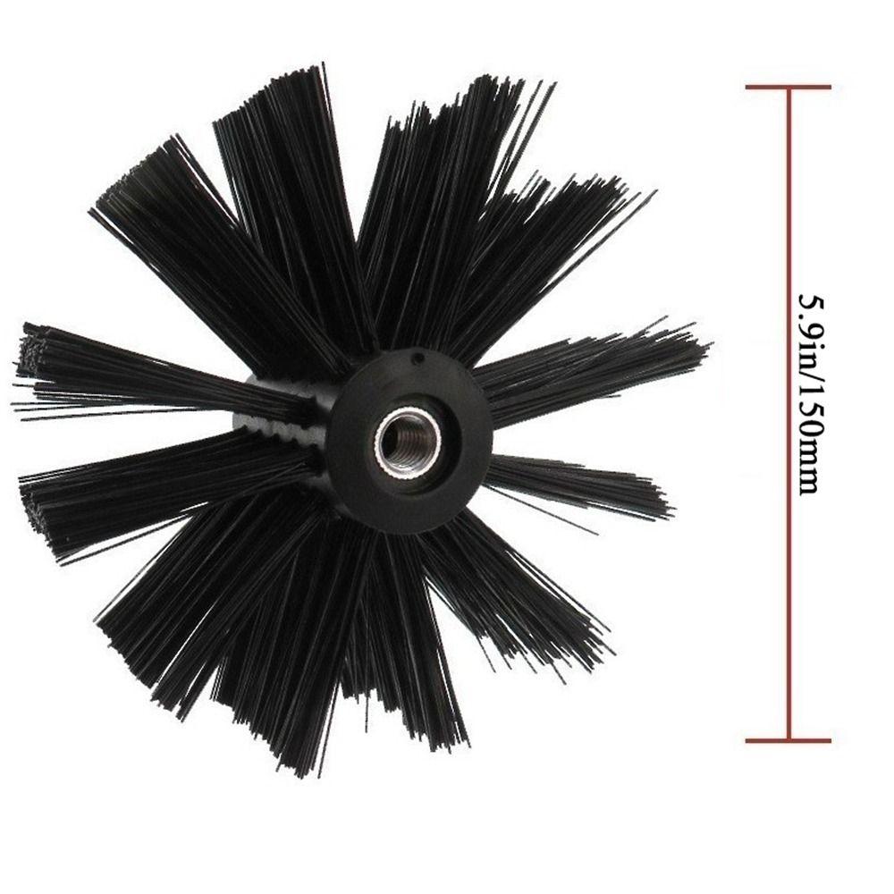 Wall Hexagonal For Chimney Duct Cleaning Tool Brush Head Cleaning Brush Chimney Brush Accessories