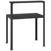 Potting Table 60 x 50 x 104 cm Powder Coated Steel Black