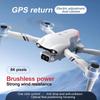 Новый F10 RC Drone GPS/Optical Flow HD ESC Двойная камера Широкоугольный WIFI FPV Quadcopter Бесщеточный складной Дрон для избегания препятствий Фотосъемка Игрушка в подарок
