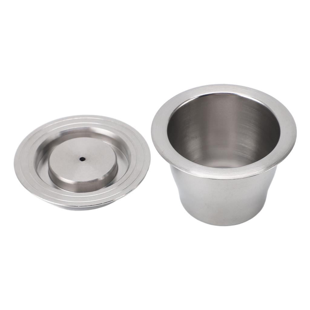 Кофейная капсула многоразового использования из нержавеющей стали с фильтровальной бумагой ложкой-щеткой для кофеварки