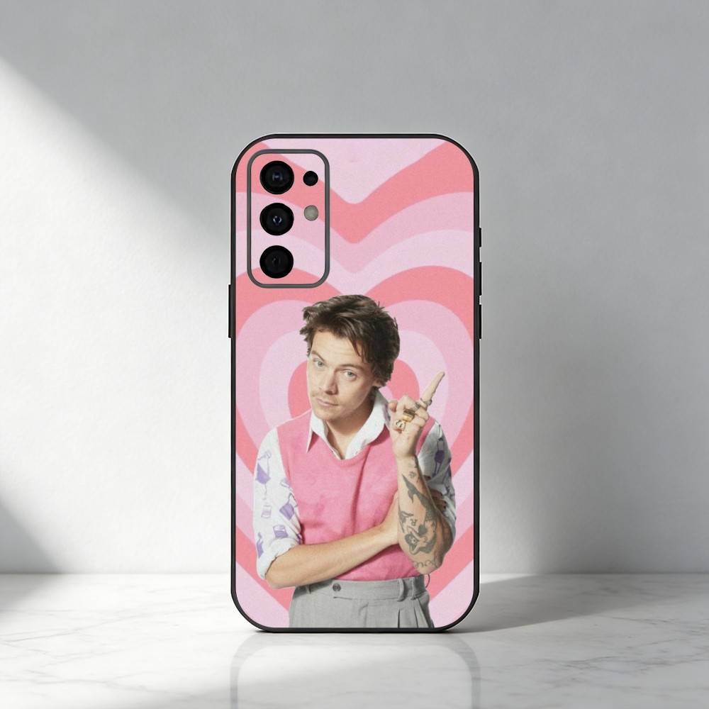 Чехол для телефона H-Harry S-Styles для Samsung S25, S24, S21, S22, S23, S30, Ultra, S20, Plus, Fe, Note, 5G Черный Чехол