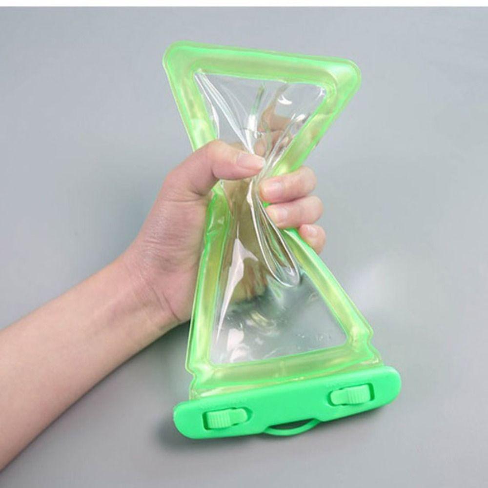 Air Bag Luminous Waterproof Phone Case Universal Phone Protector Pouch Mobile Phone Bag  Swimming