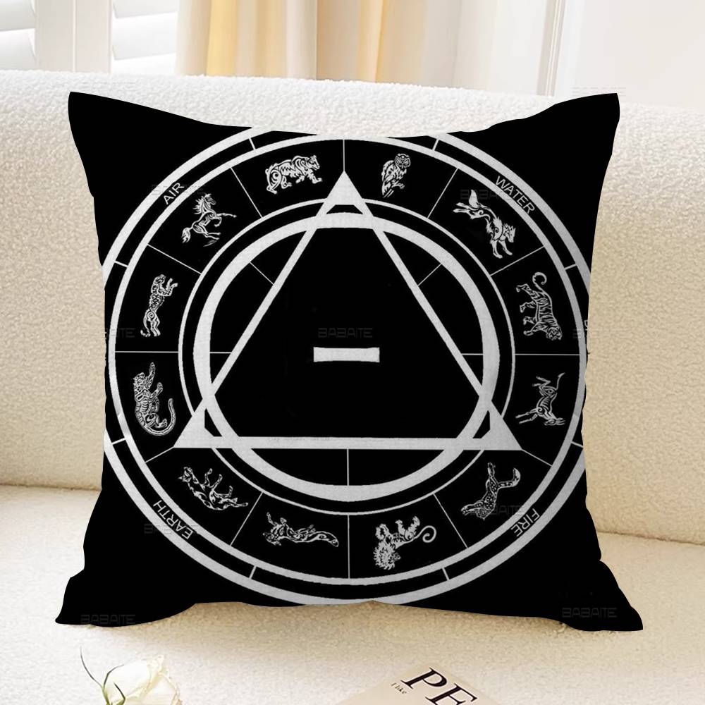 Therian Delta Logo Personalized Pillow Cover Kids Bedroom Wild Party Decor Pillowcase kid Birthday shower Gift
