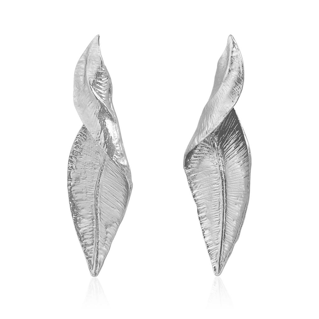 Серьги-капли для женщин, преувеличенный стиль, модные, металлические, с кисточками, с перьями, с цирконами, подарки