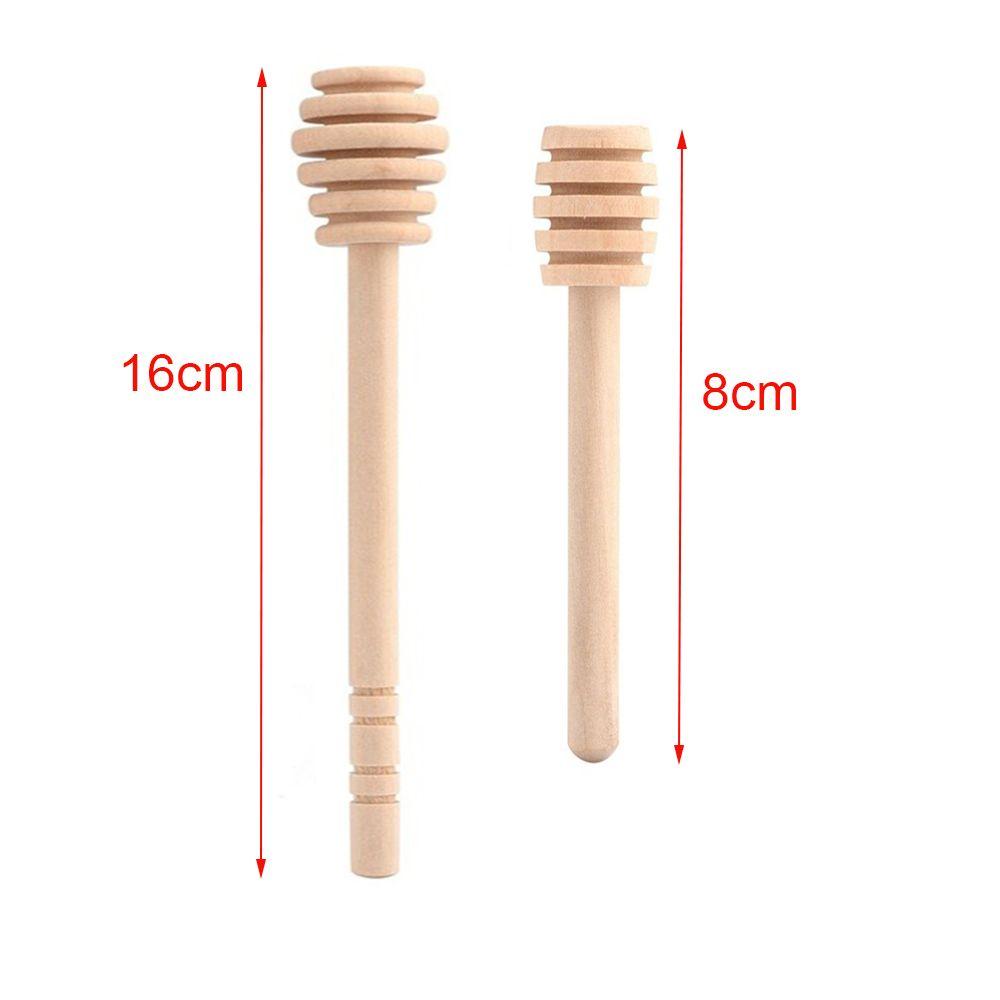 1/3pcs Long handle Long Handle Safe Gadgets Mixing Stick Stirring Honey Spoon Wooden Dipper