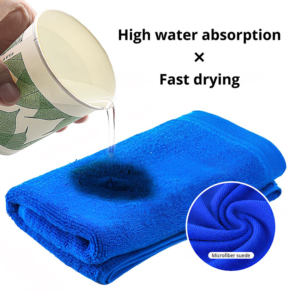 Пятно ржавчины впитывающее полотенце утолщенная микрофибра замша салфетки авто автомобиль мото чистка уход за краской мытье косметические принадлежности инструменты наклейка