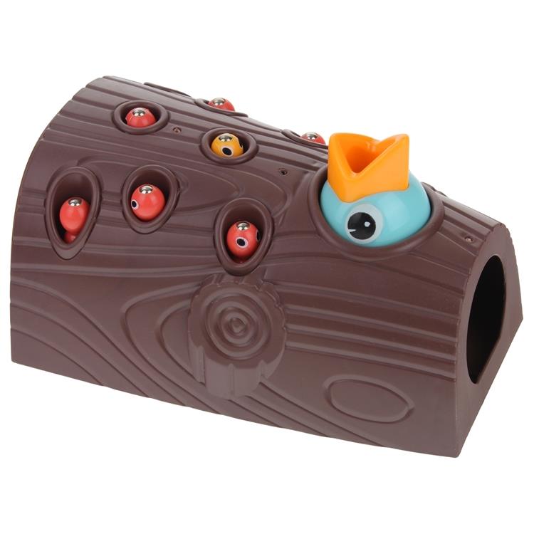 Magnetic Arcade Game Woodpecker Feed the Bird Owl Catch the Worm