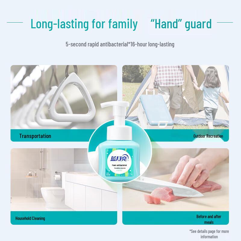 Blue Moon Foaming Antibacterial Hand Soap