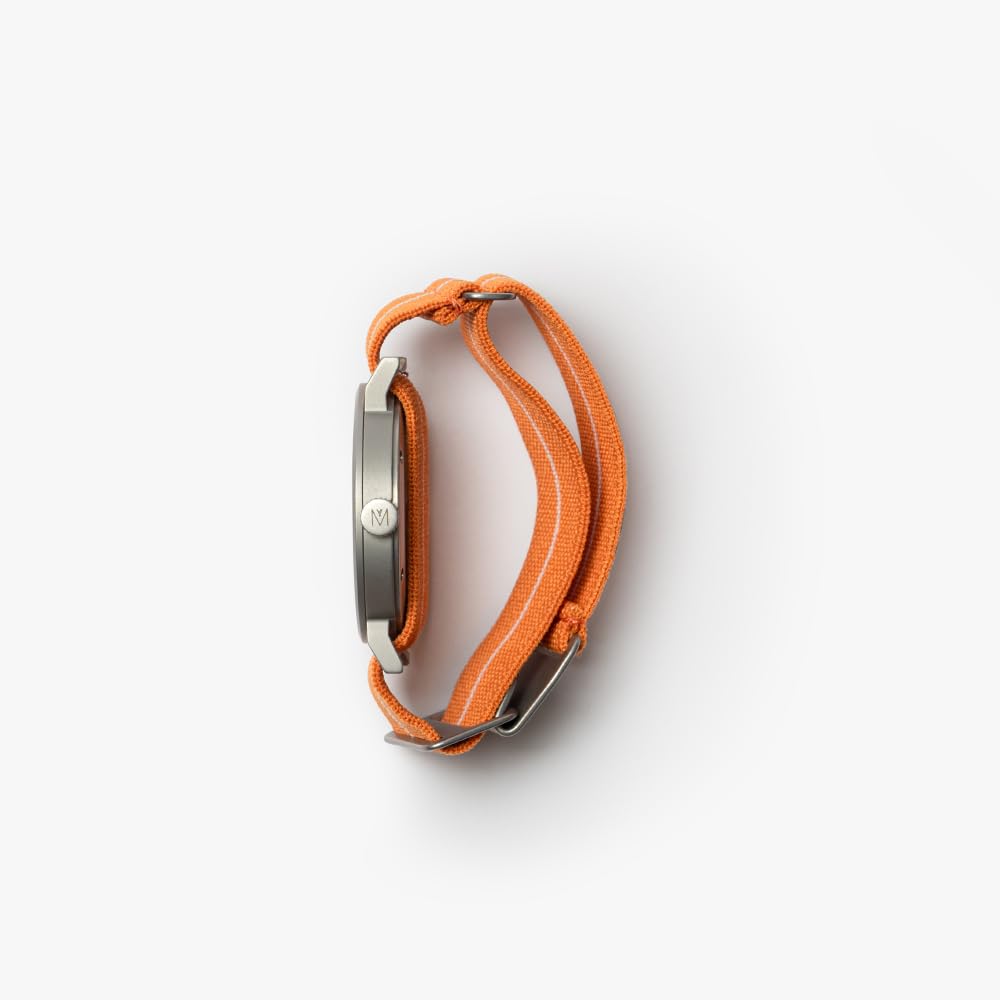 Часы Maven 40 мм СЕРИЯ THE URBAN SCOUT Минималистичные Модные Часы ОРАНЖЕВЫЕ P [Официальный Магазин] (МУС-01 40ММ)