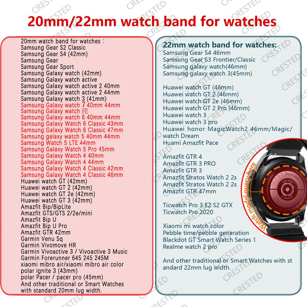 20mm 22mm Watch Strap For Samsung Galaxy watch 6/7/4/5 pro/classic/gear s3 Silicone Magnetic bracelet Huawei watch gt 4 2 3 band