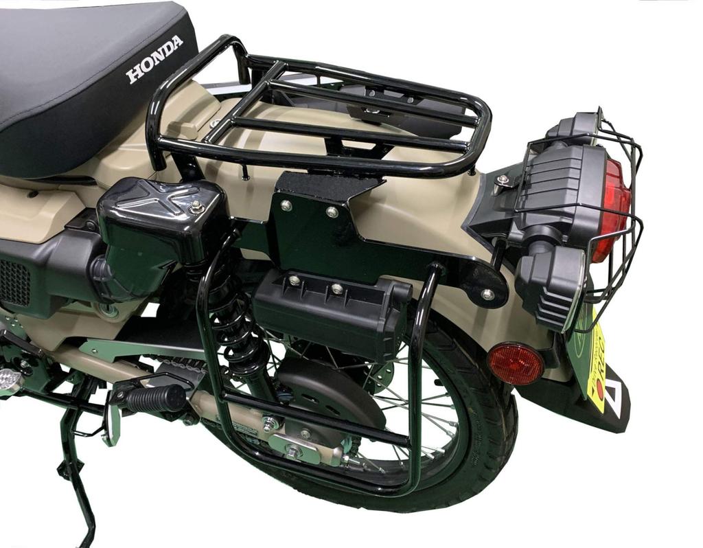 Kijima Bike Parts Задний багажник Стальной CT125 Hunter Cub Черный ('20-/JA55/JA65) 210-2759