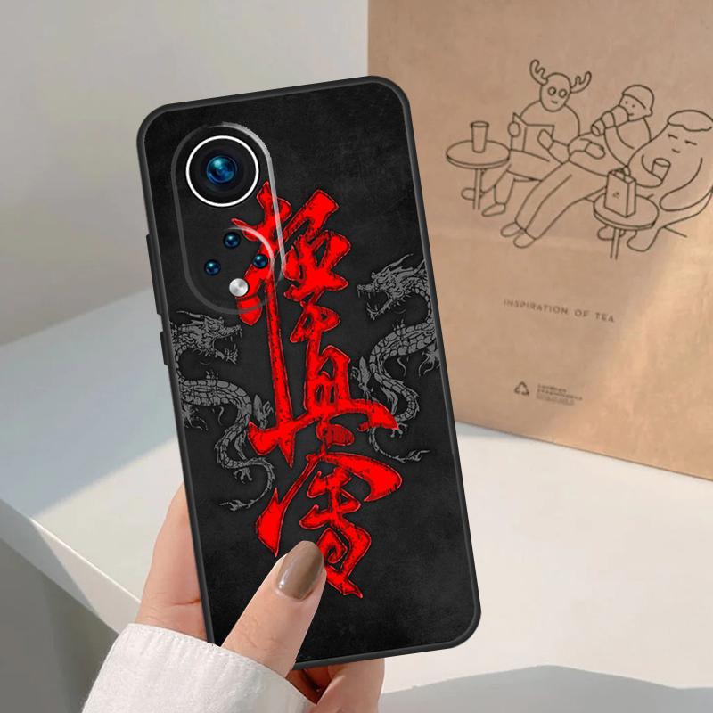 Символ Каратэ Киокушинкай За Честь Чести Magic 8 7 6 5 Pro Чехол Для Чести X9d X9c X9b X9a X8c X8b Win 200 400 50 70 90 Lite