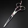 Steel 6 '' Scissor Pink Rose Hair Scissors Haircut Thinning Barber Cutting Shears Hairdresser Scissors