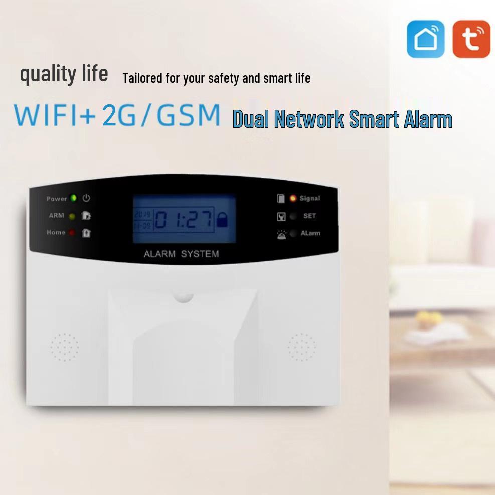 Умная система домашней безопасности Tuya Smart WiFi GSM с мобильным дистанционным управлением