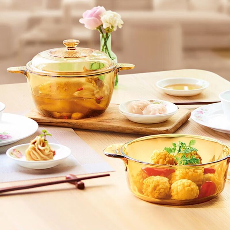 Corning VISIONS 1.5L Transparent Glass Pot