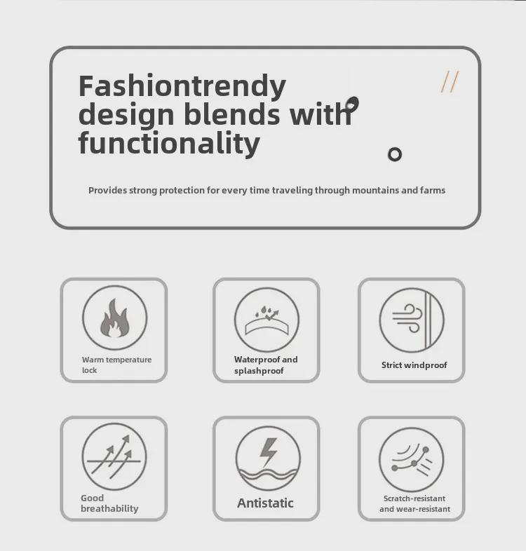 Женская ветрозащитная водонепроницаемая куртка 3 в 1 с дополнительной бархатной подкладкой, утепленная для осени/зимы, мужская контрастная расцветка в альпинистском стиле.