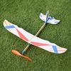 3Pcs Rubber Band Powered Aircraft Model Lightweight Kids Educational Throwing Glider Airplane Toddlers Boys Girls Outdoor Flying Plane Toy