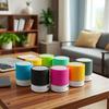 A9 Portable Bluetooth Speaker: Compact Outdoor Subwoofer and Luminous Mini Home Speaker