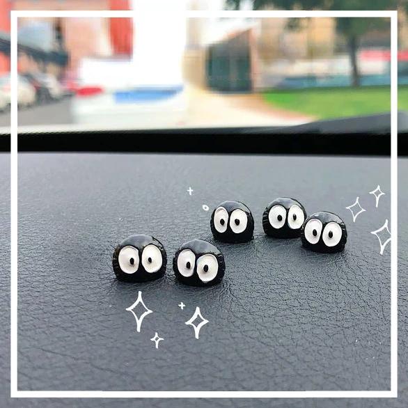 Милый Черный Эльф Украшение Интерьера Автомобиля, Забавные Украшения на Центральную Консоль и Зеркало Заднего Вида, Автомобильные Аксессуары, 5 шт., 10 шт., 20 шт.