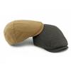 Шерстяная шапка мужская осенне-зимняя теплая однотонная кепка с козырьком британская мужская шляпа-форвард