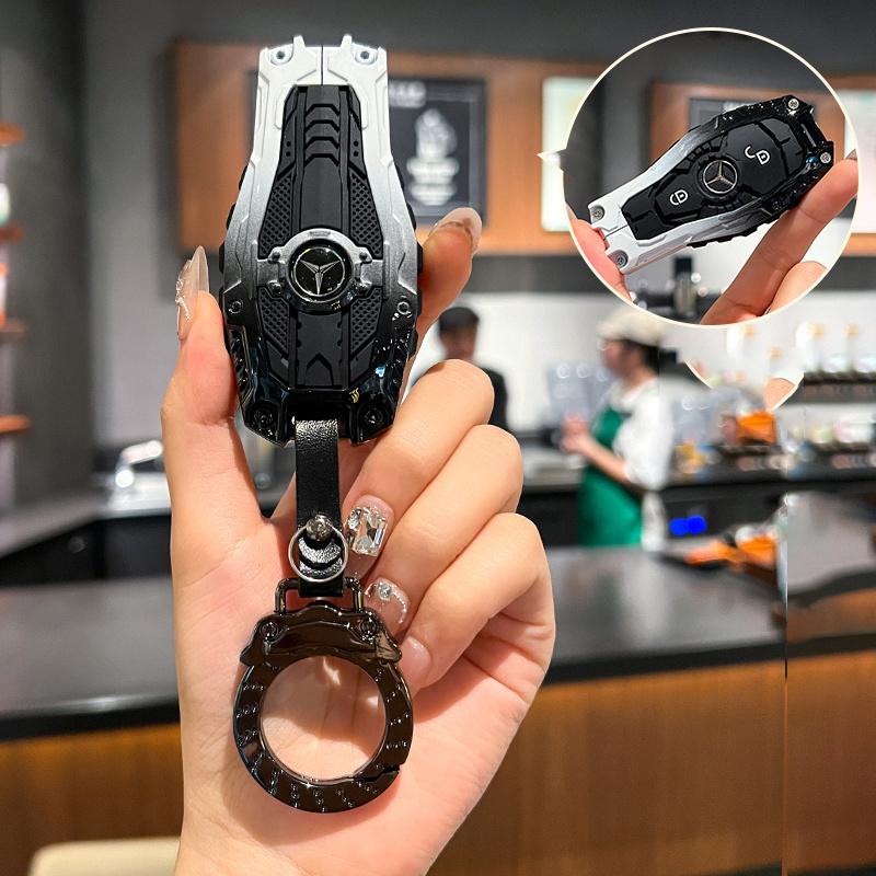 2025 Новый чехол-обложка для умного ключа автомобиля с дистанционным управлением для Mercedes Benz A B C E S Class C200 C300 E350 E260L W205 CLA CLS GLA GLC GLE GLS Acc