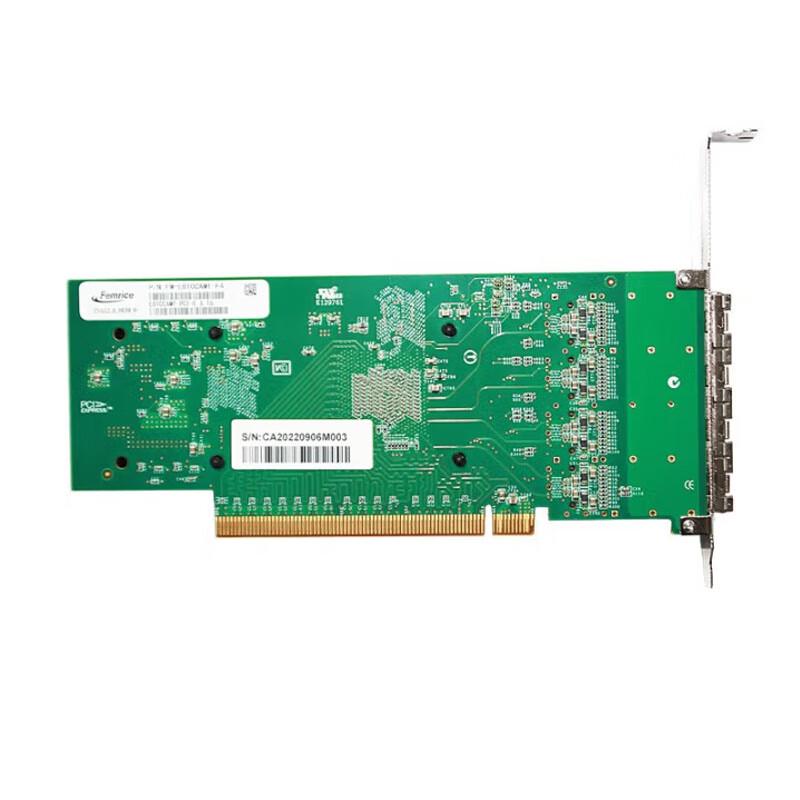 FEMRICE Intel E810CAM1 4x25G PCIe 4.0 Fiber Network Card (CN version)