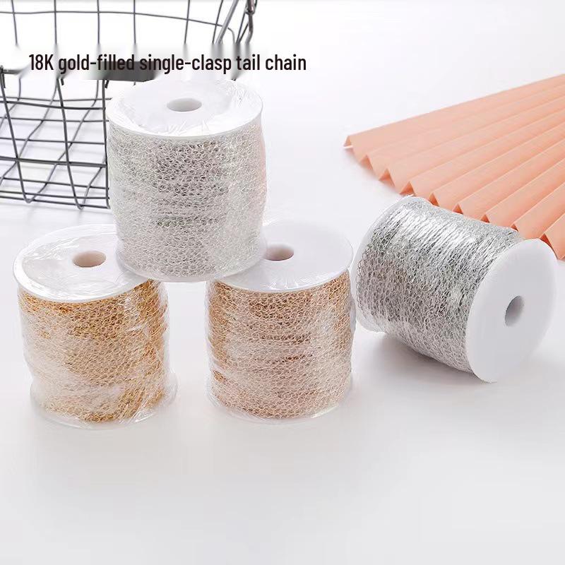 Ювелирная цепочка своими руками: Хвост с одной пряжкой, Экстендер, Скручивание, Гальванизированное ожерелье, Подходящая цепочка