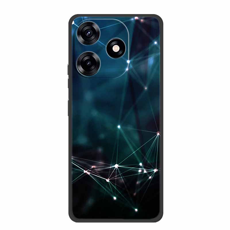 Чехол для телефона ZTE Blade V50 Дизайн 4G Задняя крышка Чехол Ударопрочный Черный Силикон Мягкий Чехол-бампер Для ZTE Blade V50 Умный чехол Funda
