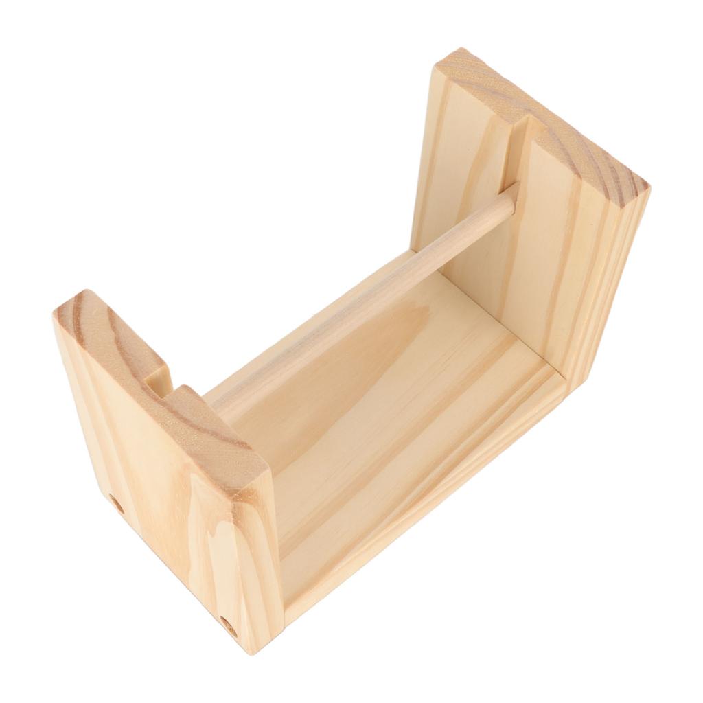 Горизонтальный держатель пряжи 20 см Длина шпинделя Увеличение скорости DIY Деревянный держатель пряжи для шитья