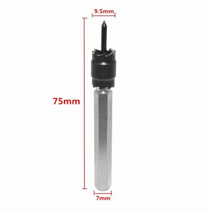Набор резаков для точечной сварки, 13 шт./компл., 3/8 дюйма, двухстороннее вращающееся сверло для удаления точечной сварки, сверло для электрической дрели для точечной сварки