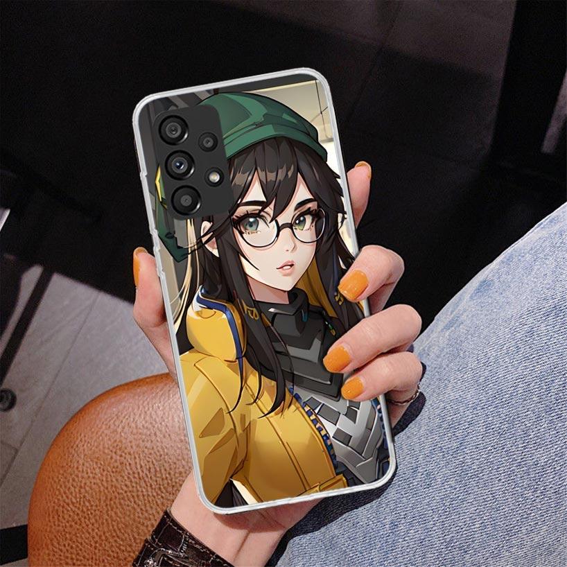 Valorant Killjoy Phone Case For Samsung Galaxy A17 A16 A15 A14 A13 A57 A56 A55 A54 A53 A37 A36 A35 A34 A33 A26 A25 A24 A23 Galax