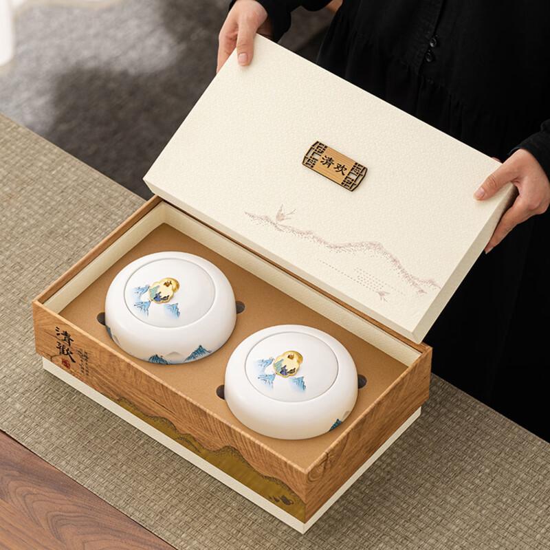 Керамическая чайница Zhi Shi Подарочная коробка