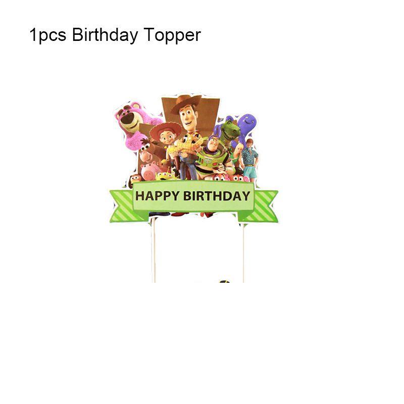 Story Toy Theme Buzz Woody Bo Peep Birthday Party Supplies Plates Cups Banner