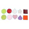 10pcs Felt Sensory Mat Multi Shape Textured Sensory Pad Sensory Floor Tile Educational Tactile Senso