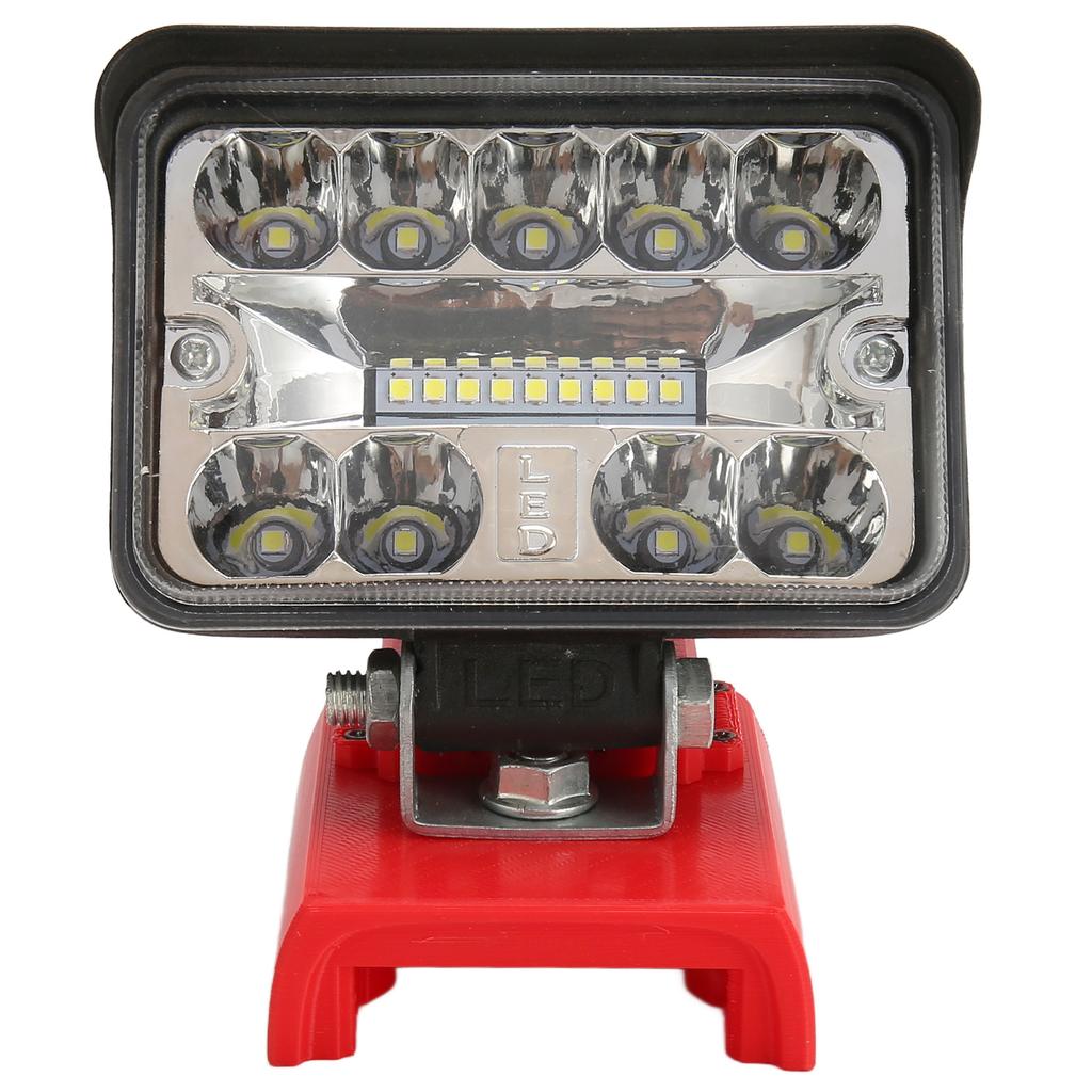 3in LED Rechargeable Work Light 18PCS Lamp Beads 2800lm 54W High Power Recyclable Reusable Square