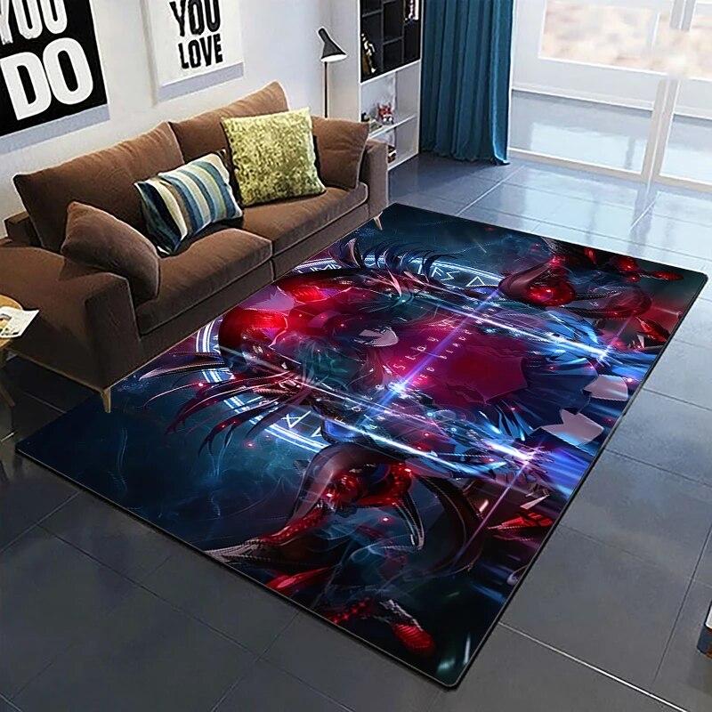 Fate Cartoon HD ковер с принтом, домашний ковер, детская комната, гостиная, стул, прикроватный современный простой напольный коврик, кавайный ковер