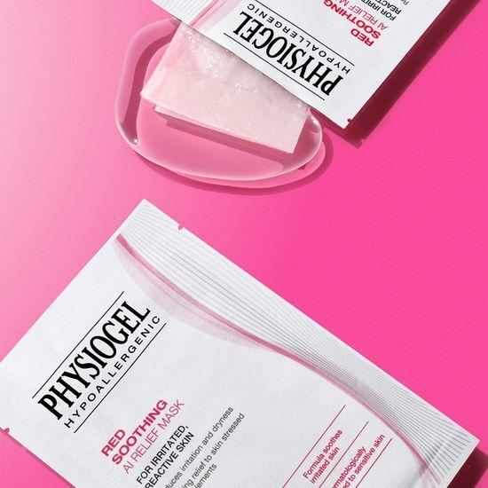 Physiogel Красная успокаивающая маска с искусственным интеллектом