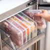 Контейнер для хранения в холодильнике, ланч-бокс, криспер для продуктов, герметичный контейнер для пищевых продуктов, замороженное мясо, 2/4/6 отделений, контейнер для хранения в холодильнике