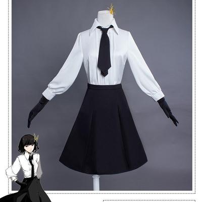 SCIONE Аниме Bungou Stray Dogs Xie Ye Jingzi Косплей Костюм Yujie Faner Женский Косплей JK Аниме Полный комплект