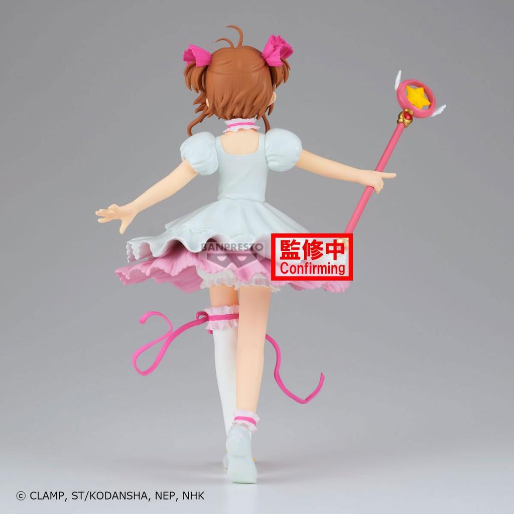 Banpresto Action Figure Kinomoto Sakura Cardcaptor Sakura Sakura Card 20cm BP28964P Multicolor Figure Perfect for Anime Fans - - Collector's -